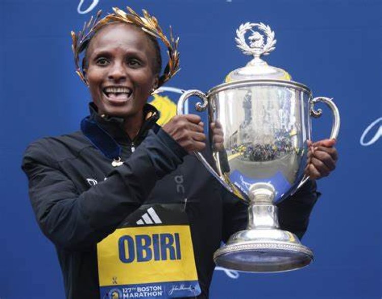 Despite a strong field Obiri and Chebet tipped to win Boston Marathon on Monday