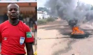 Mobs set a referee ablaze in DR Congo