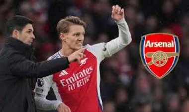 Arteta pours cold water on Tony Adams' advice to drop Odegaard and name Rice as Arsenal’s captain