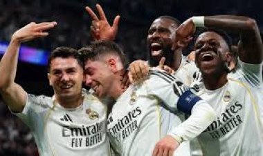 Real Madrid must win on Sunday to stop Barca's celebration as PSG and Bayern held at home