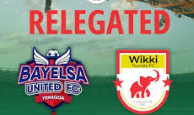 NPFL: Battle for the winner still fierce as Bayelsa United and Wikki Tourists are relegated