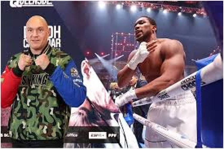 In terms of bank balance, Joshua is millions of pounds ahead of Tyson Fury