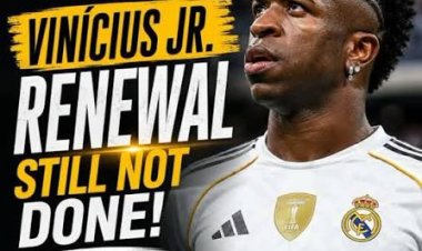 Contract impasse between Real Madrid and Vinicius Jr continues