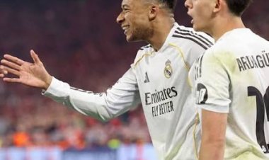 Champions League draw: Butragueno says Real Madrid's objective is to finish among the top eight.