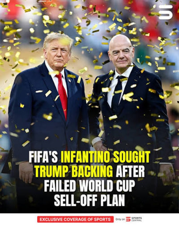 U.S. denies report that Trump is backing Infantino as European opposition mounts