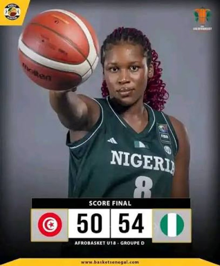 Nigeria beats Tunisia in FIBA U18 women’s championships