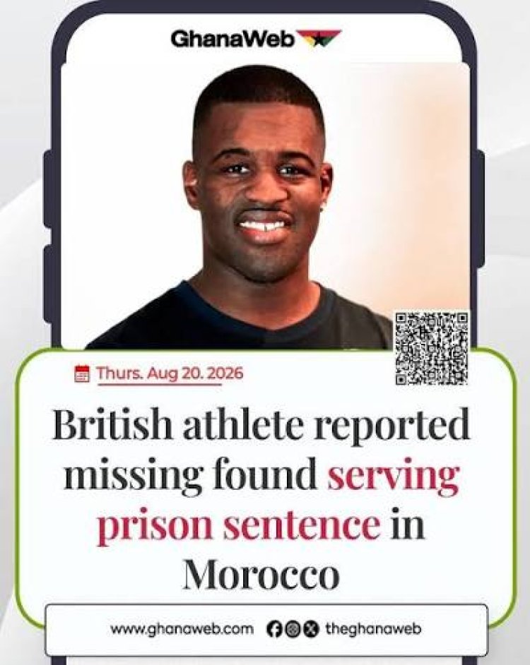 Allegedly missing UK athletics coach Baptiste jailed in Morocco for sexual assault of a minor