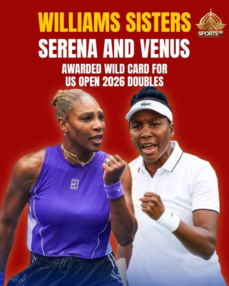 US Open: Venus and Serena  Williams take doubles wildcard