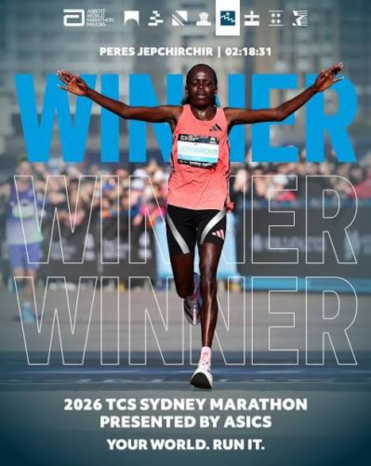 Jepchirchir adds the Sydney Marathon win to making it her 4th World  Major