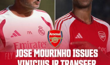 Vinicius may move to Arsenal as Mourinho is reportedly tired of him